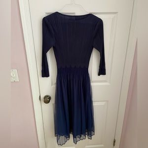 Beautiful unique tulle midi dress